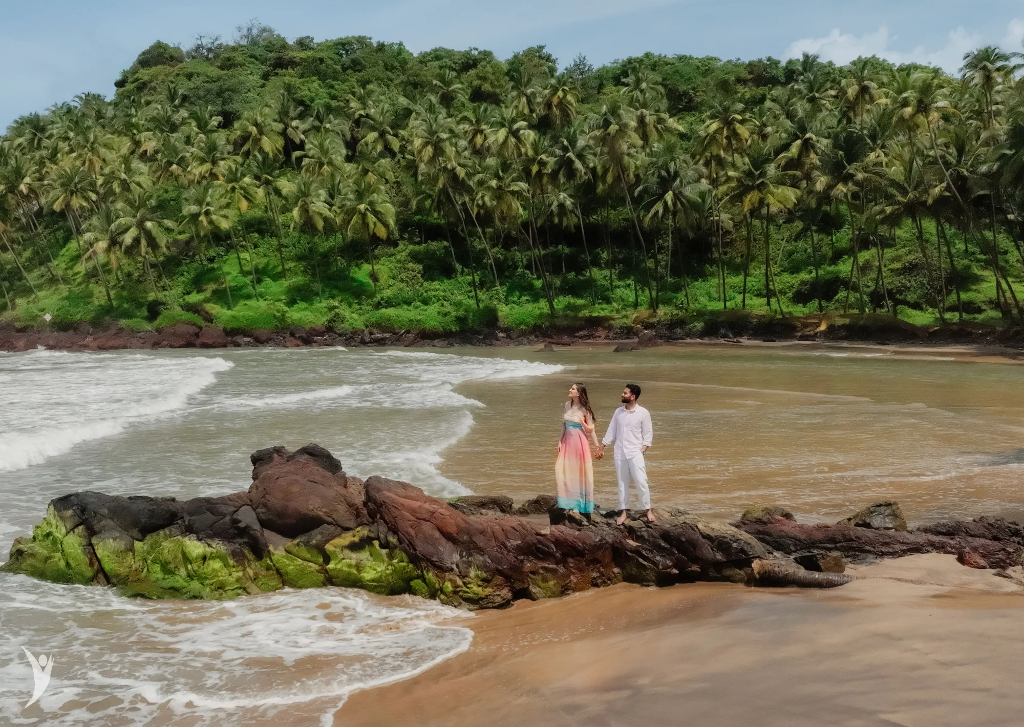 Talin and Gaurangi destination wedding at The St. Regis Goa