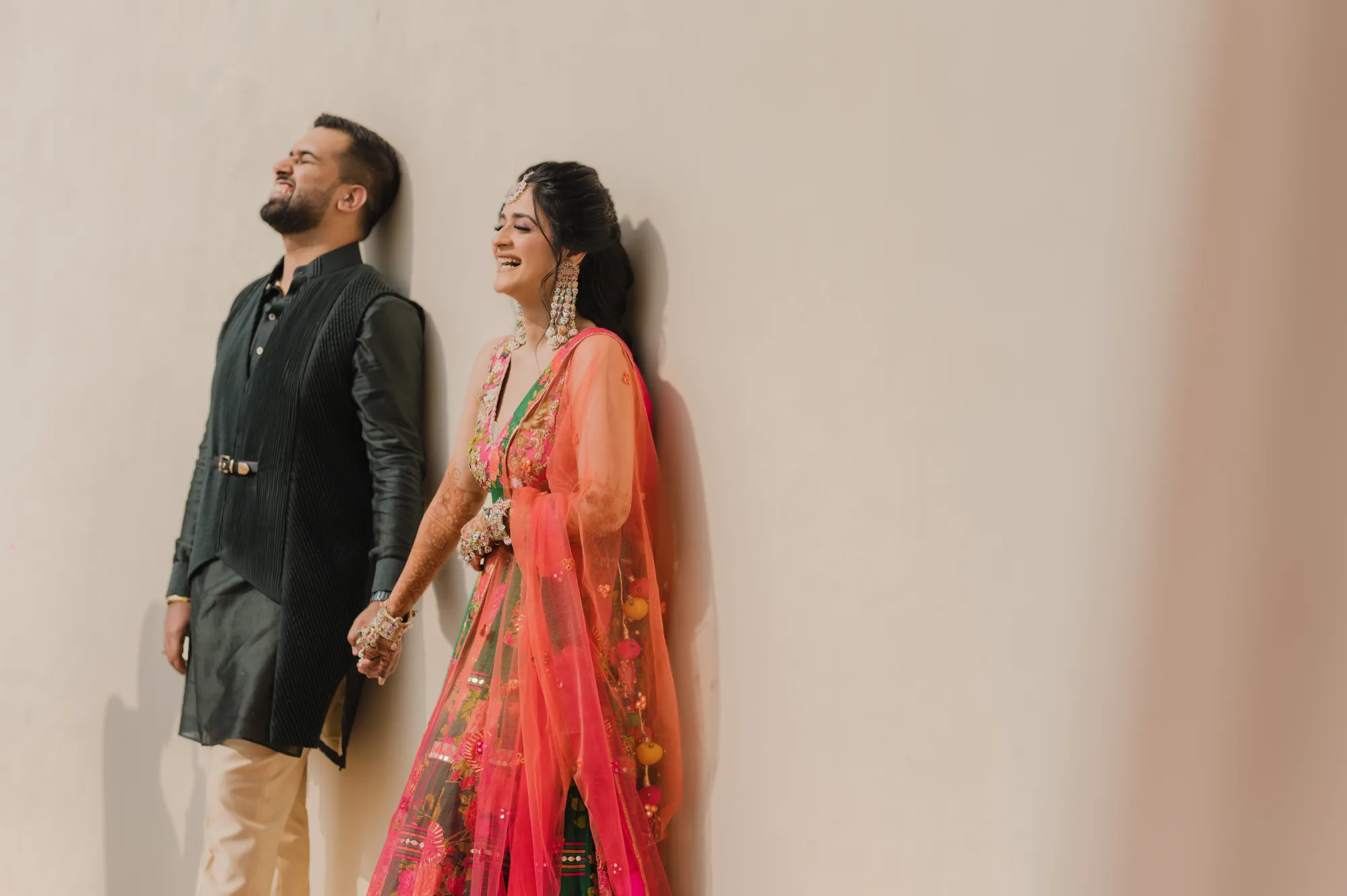 Marigold wedding decor — genda phool haldi