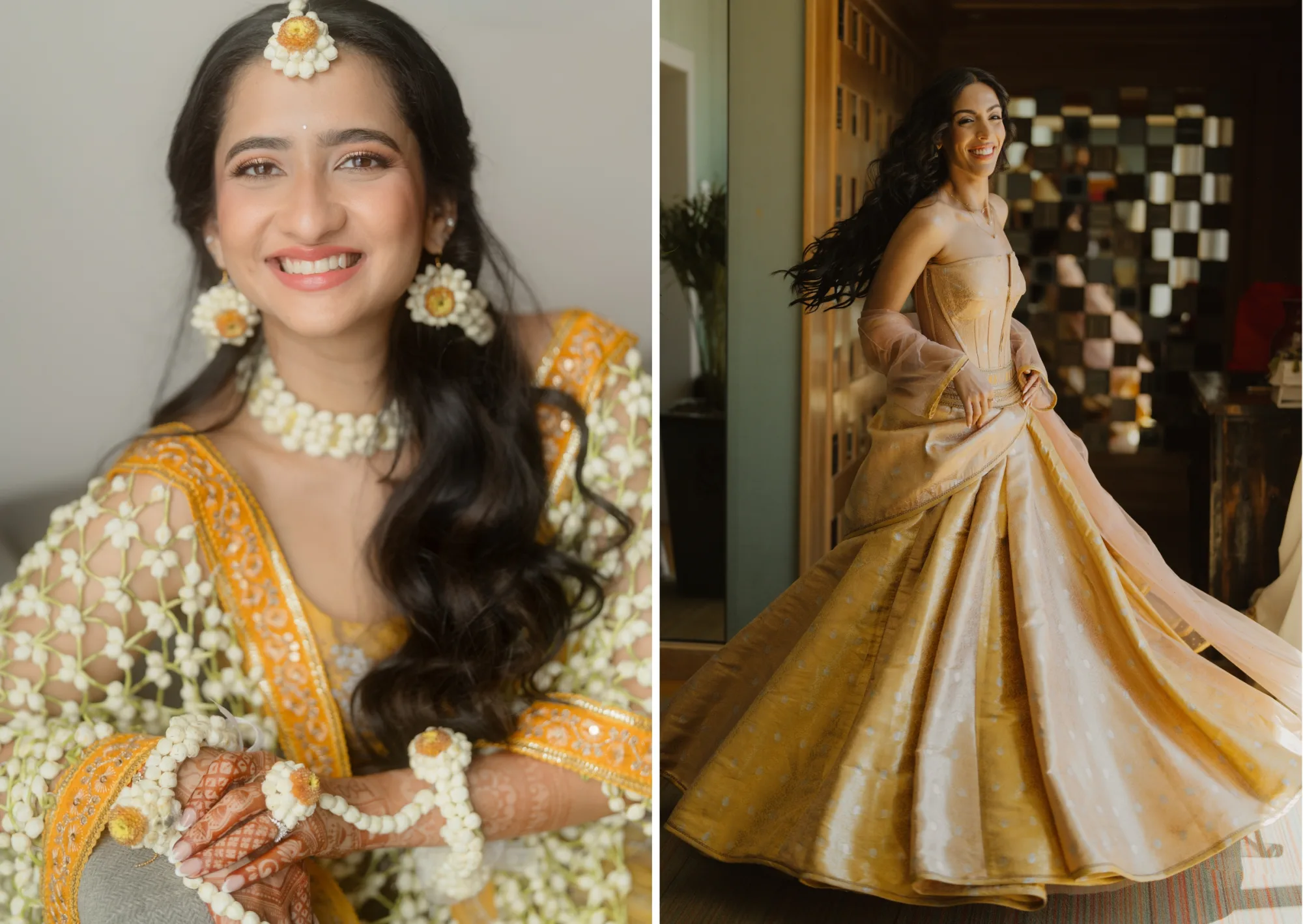 Red bridal lehenga — classic warm bridal tone