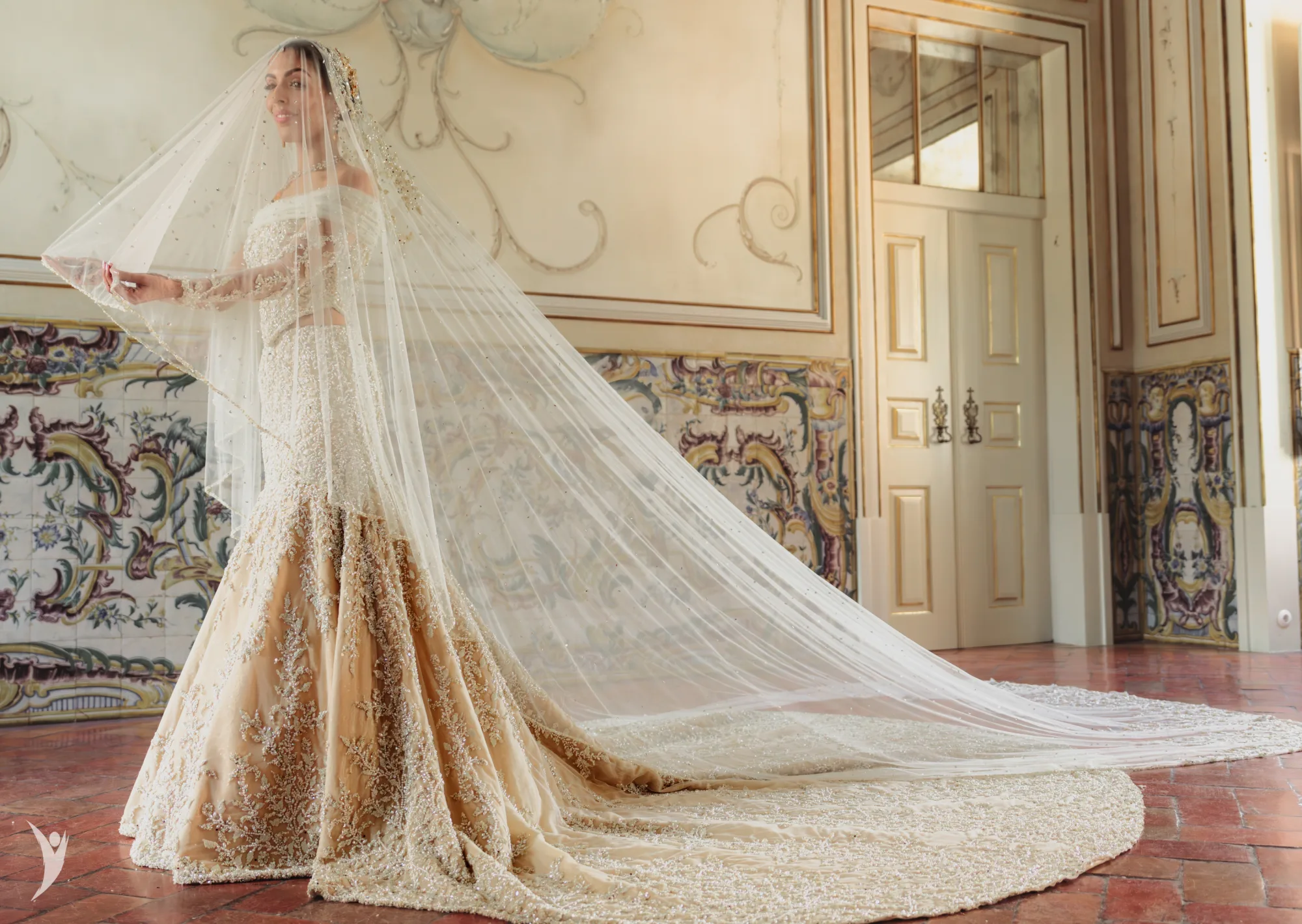Getting ready for an Indian wedding in Portugal, near Lisbon
