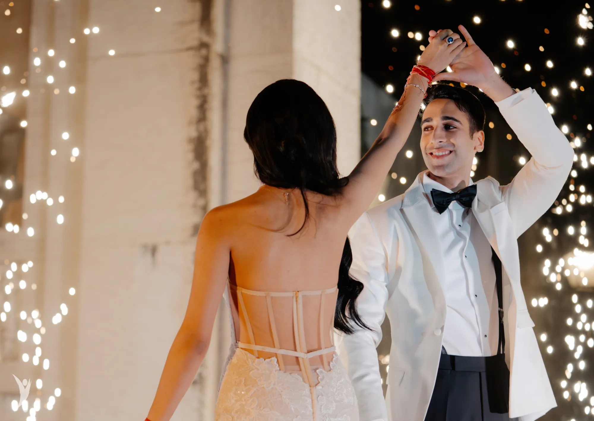 Wedding reception at Palácio de Seteais, Sintra — Indian wedding in Europe