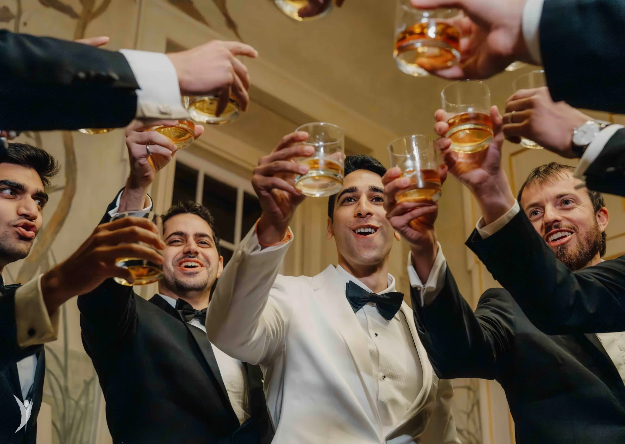 Wedding reception at Palácio de Seteais, Sintra — Indian wedding in Europe