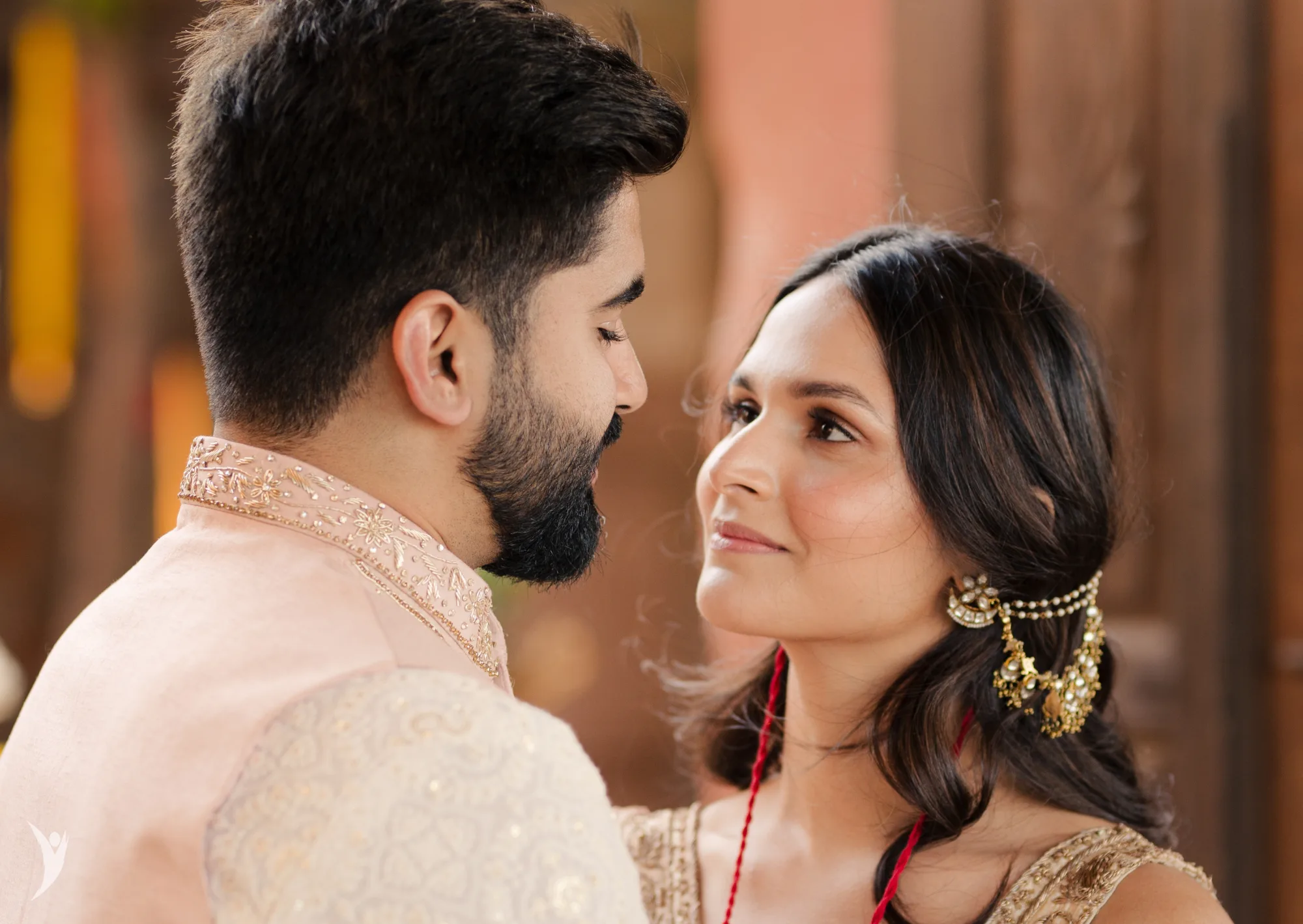 Haldi ceremony at Tijara Fort — Rajasthan fort wedding
