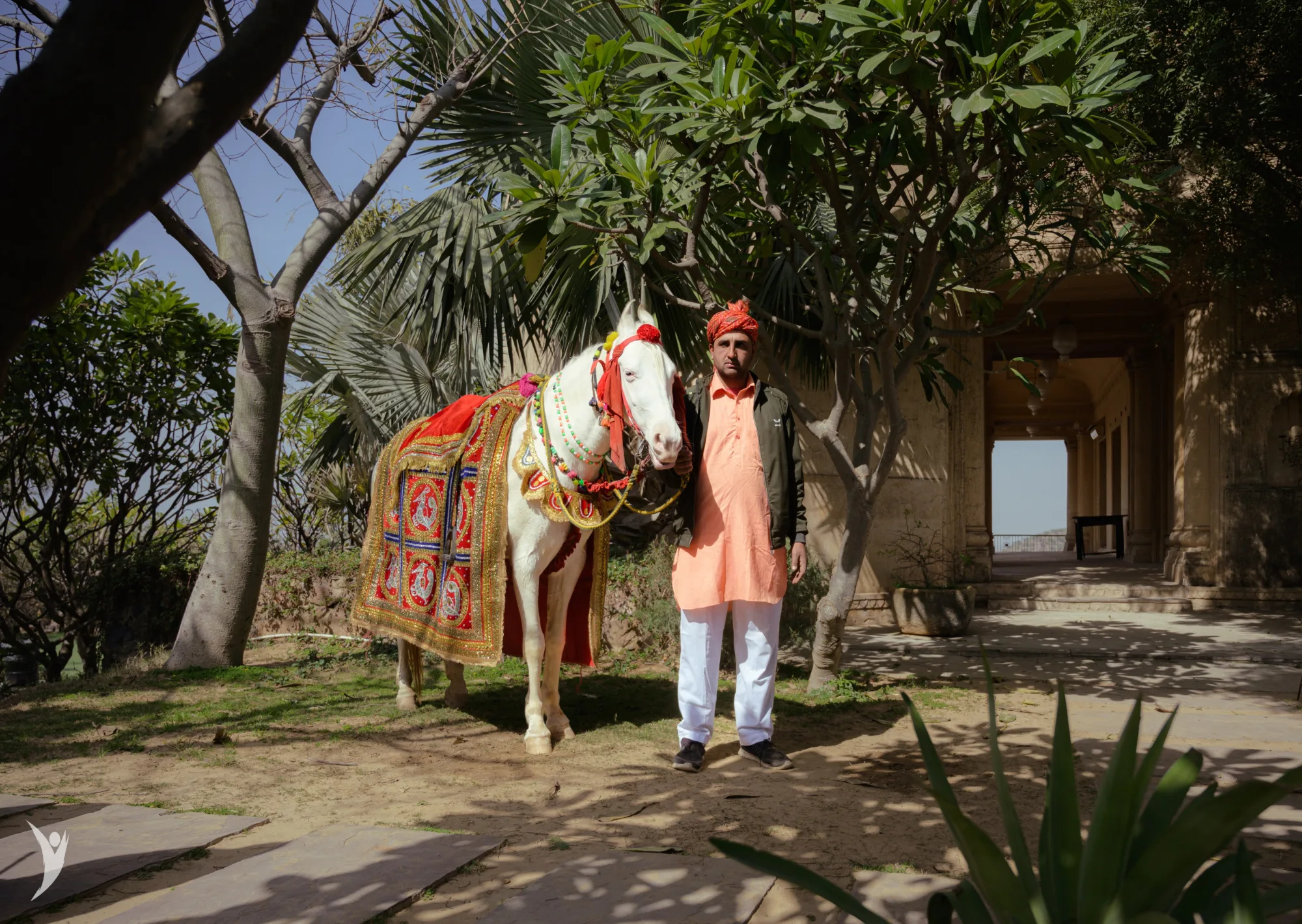 Wedding ceremony at Tijara Fort Palace — Tijara Fort wedding photographer