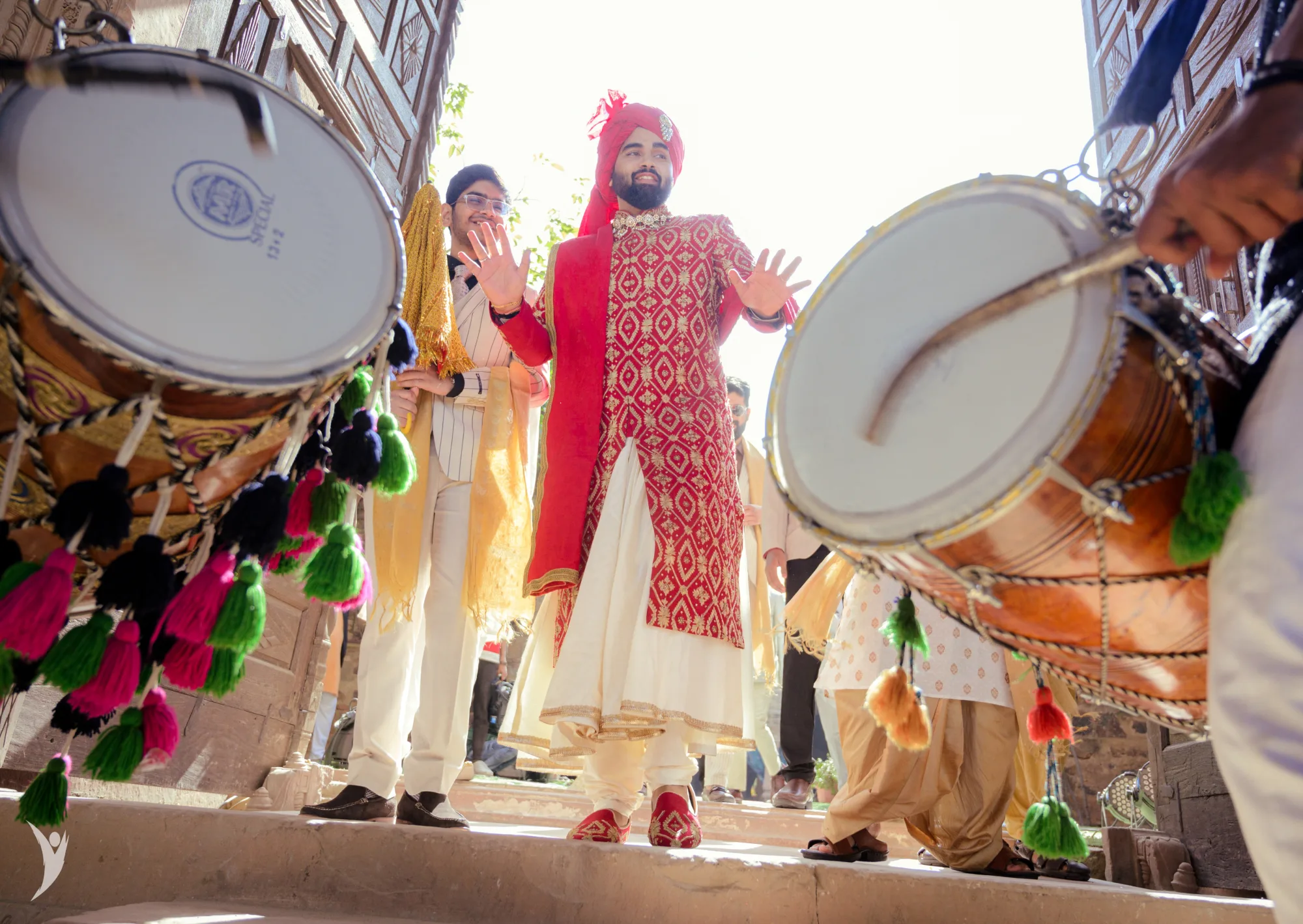 Wedding ceremony at Tijara Fort Palace — Tijara Fort wedding photographer
