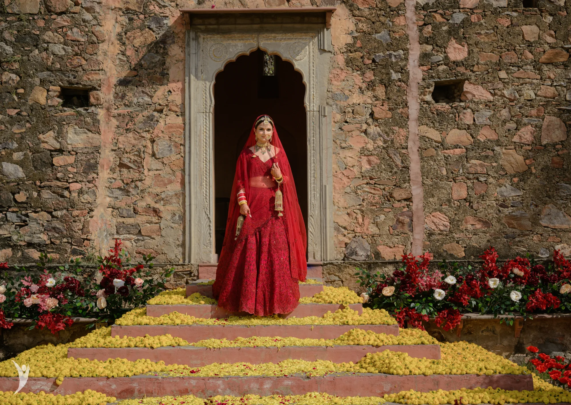 Wedding ceremony at Tijara Fort Palace — Tijara Fort wedding photographer