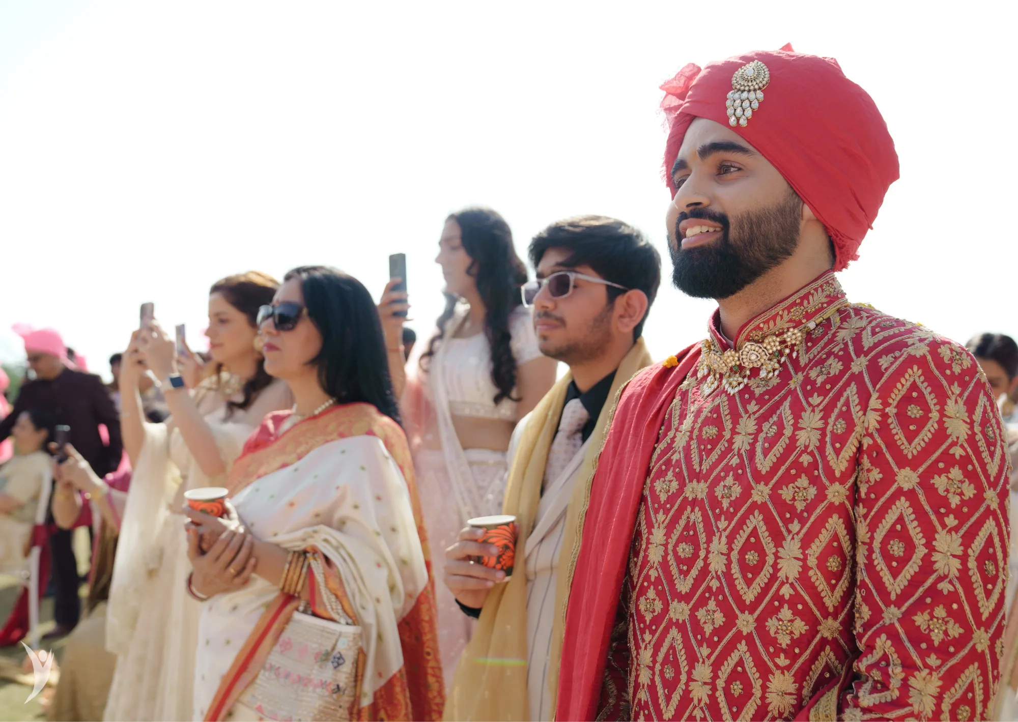 Wedding ceremony at Tijara Fort Palace — Tijara Fort wedding photographer