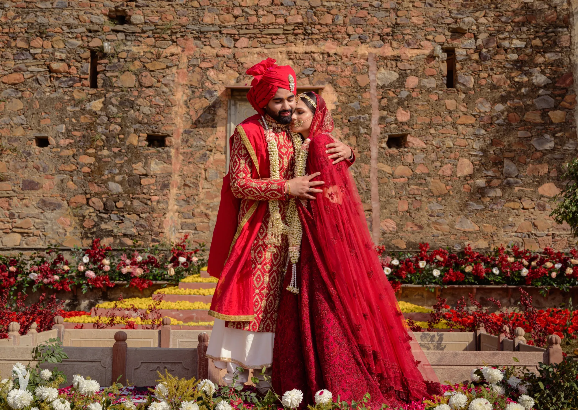Wedding ceremony at Tijara Fort Palace — Tijara Fort wedding photographer