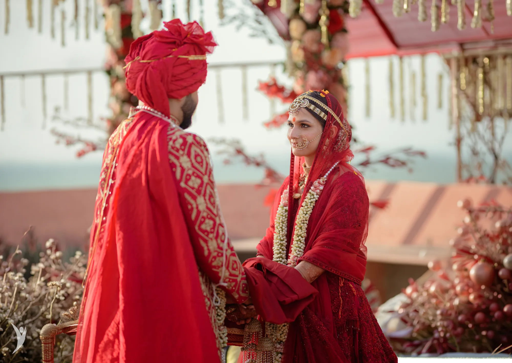 Wedding ceremony at Tijara Fort Palace — Tijara Fort wedding photographer