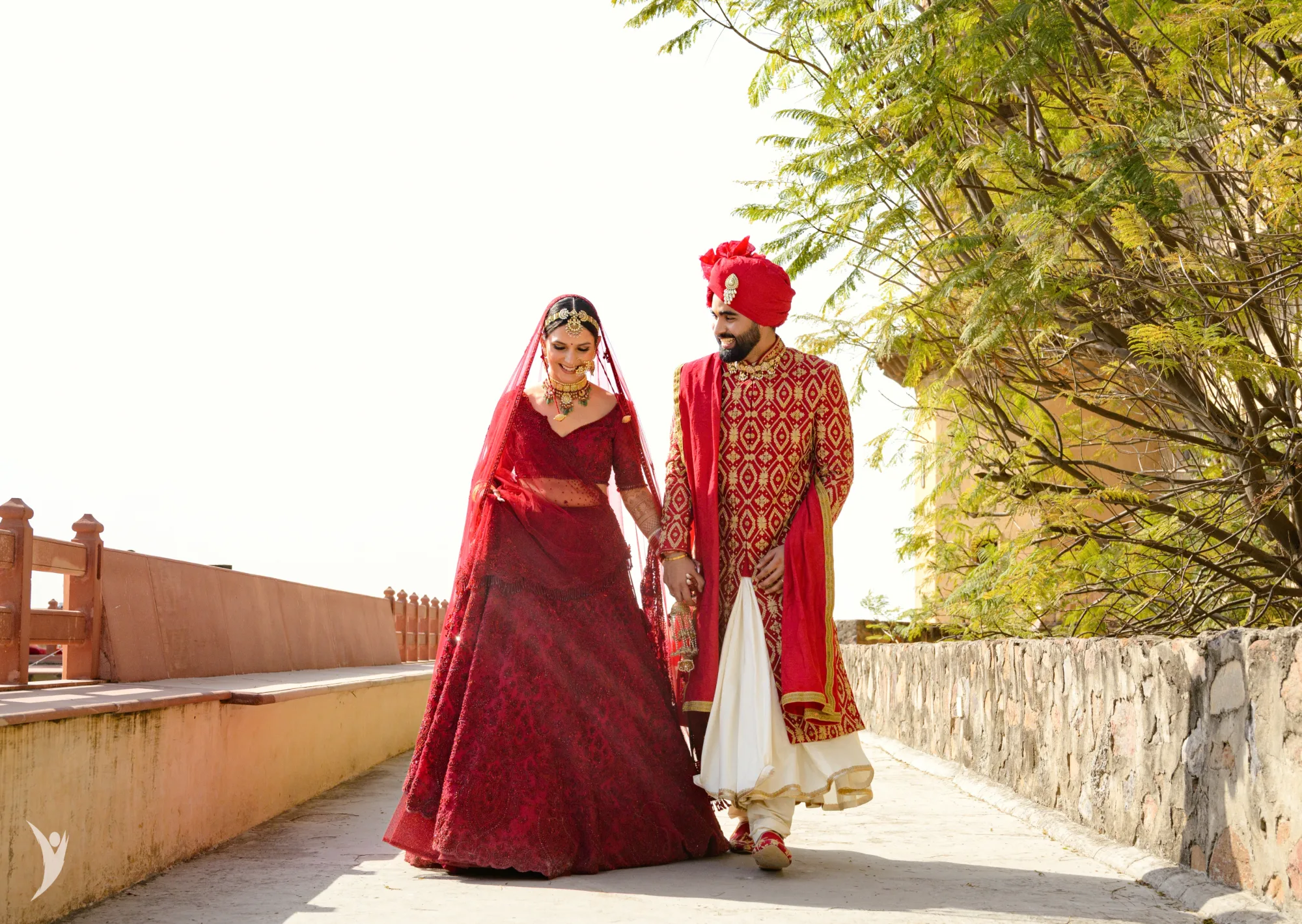 Wedding ceremony at Tijara Fort Palace — Tijara Fort wedding photographer