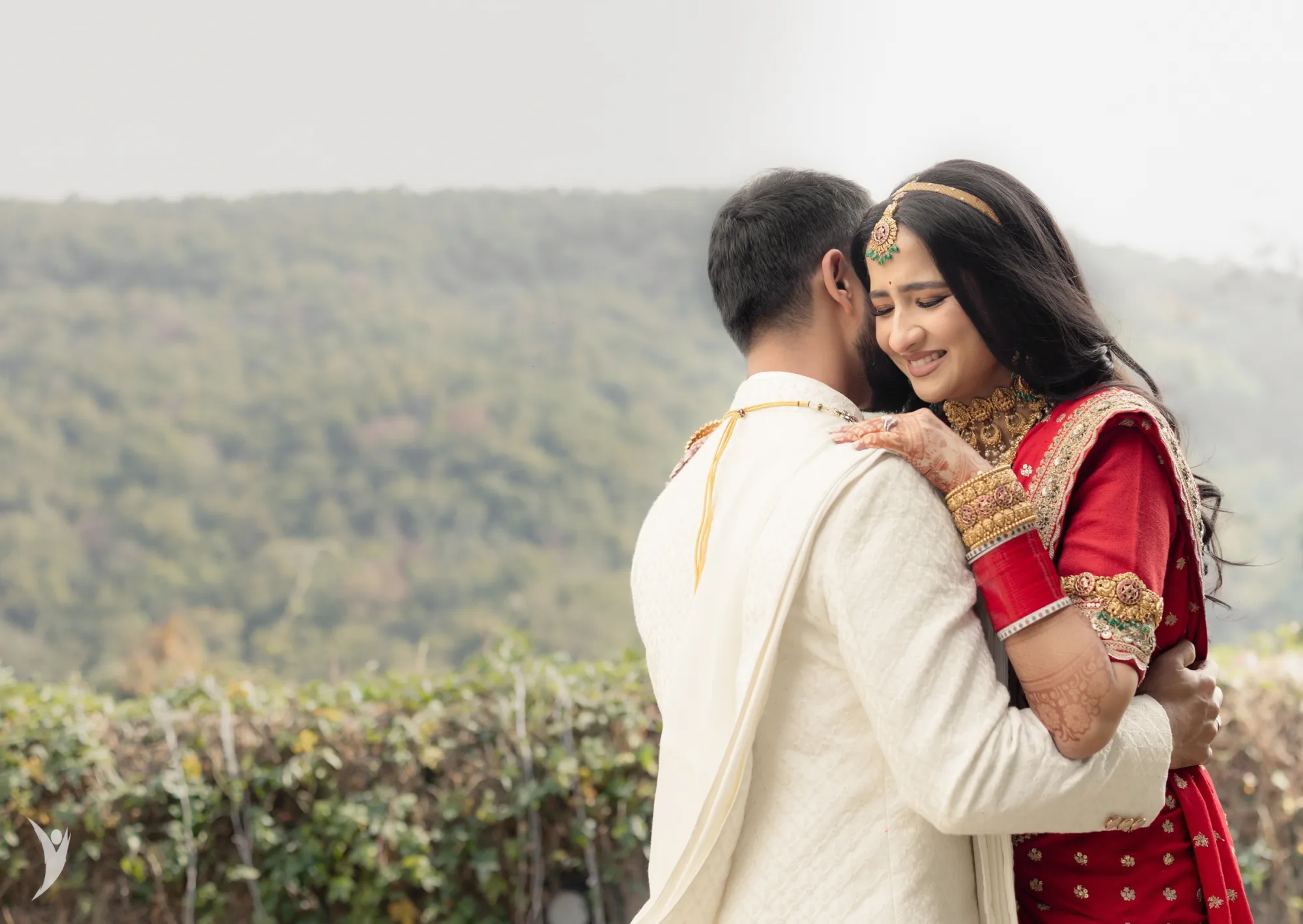 A quiet unposed moment between a couple — documentary wedding photographer